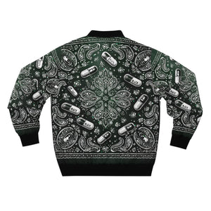 GREEN PILLSLEY BOMBER JACKET