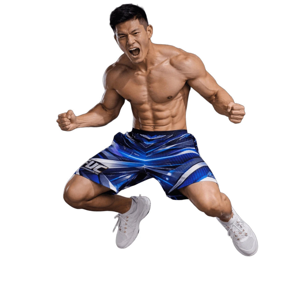 FUC | SILVER ATHLETIC LONG SHORTS