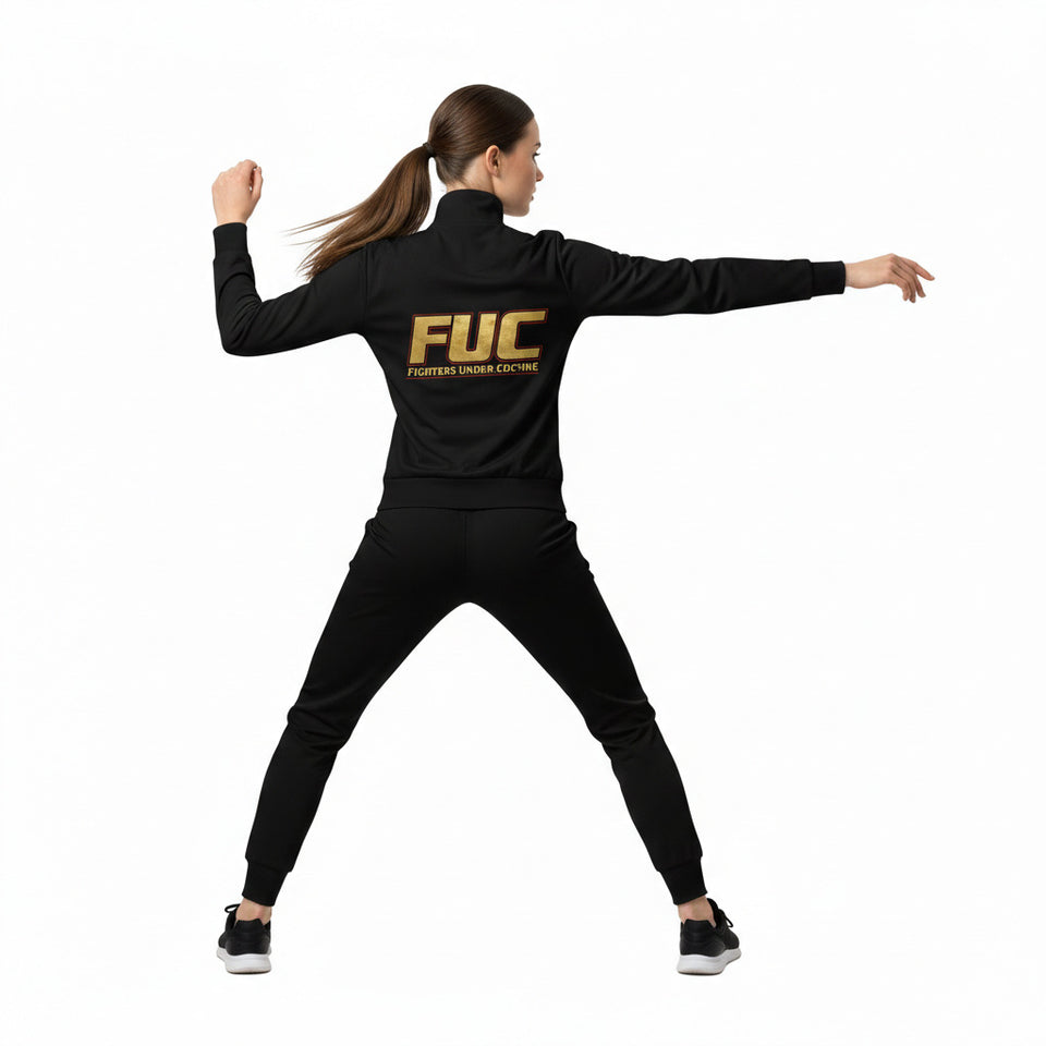 FUC | BLACK UNISEX TRACK JACKET