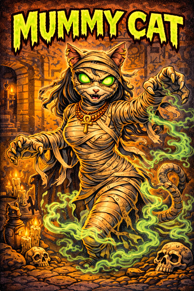 ANI VOL.1 | MUMMY CAT HOODIE