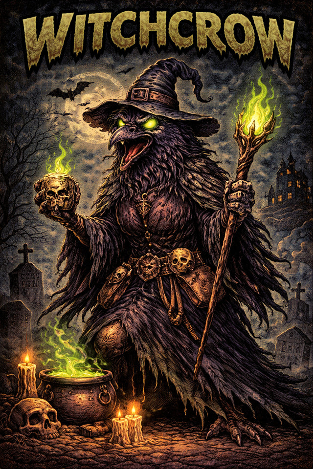 ANI VOL.1 | WITCHCROW HOODIE