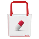 RED PILL TOTE BAG