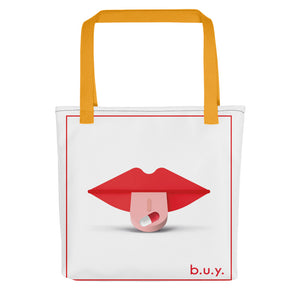 SUPER TONGUE TOTE BAG