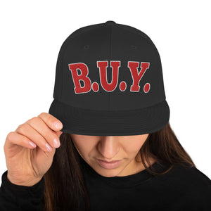 B.U.Y. SNAPBACK CAP