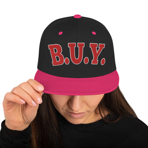 B.U.Y. SNAPBACK CAP