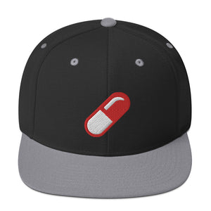 RED PILL SNAPBACK CAP