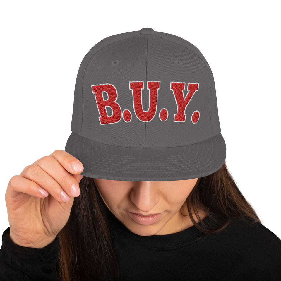 B.U.Y. SNAPBACK CAP