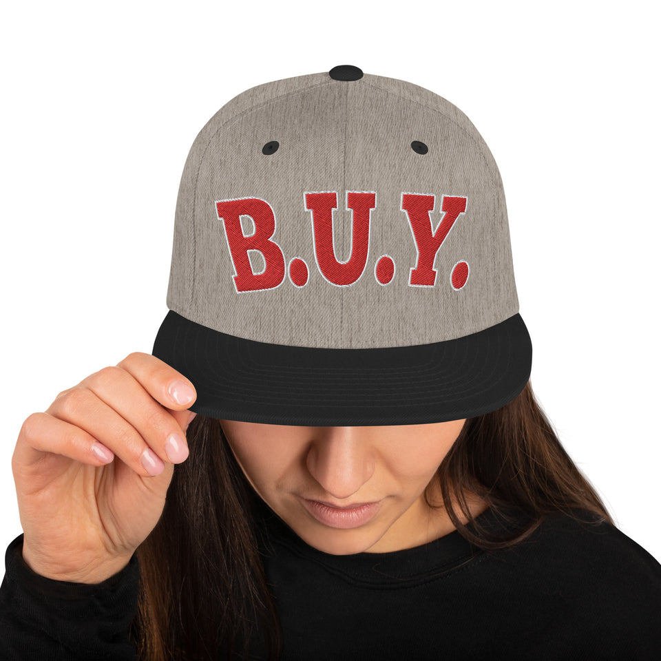 B.U.Y. SNAPBACK CAP