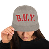 B.U.Y. SNAPBACK CAP