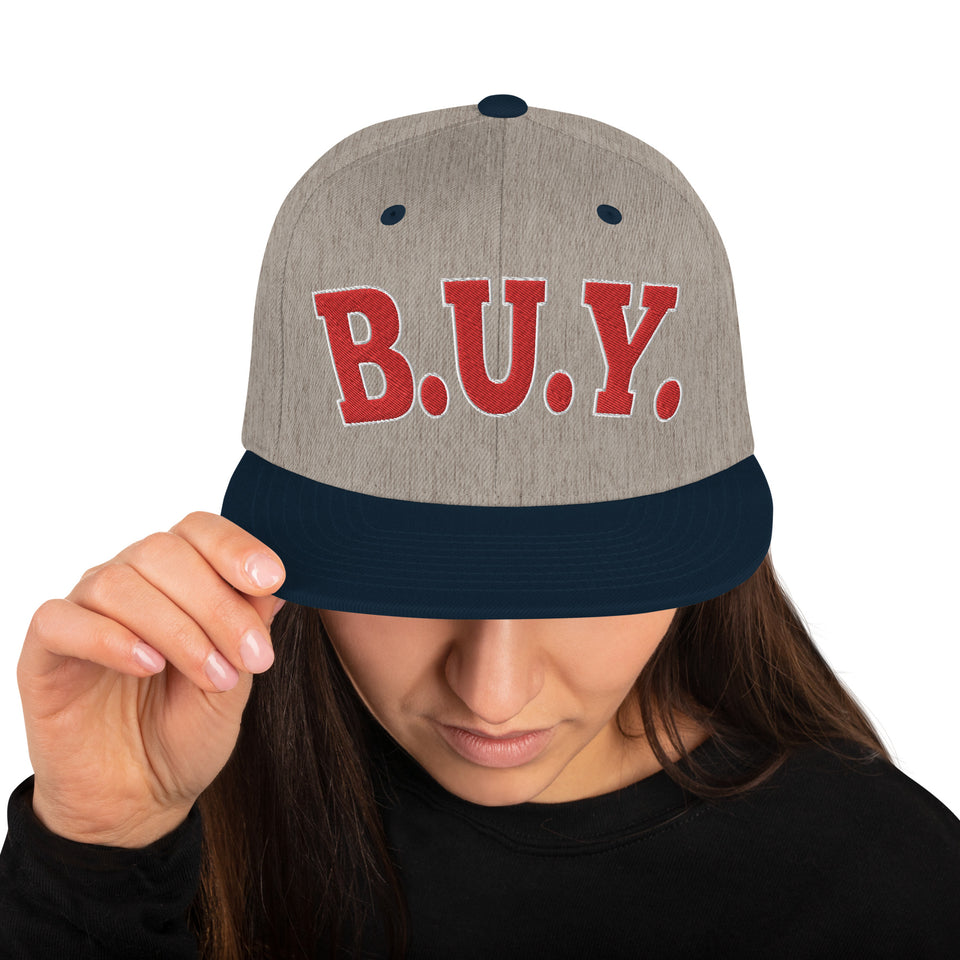 B.U.Y. SNAPBACK CAP