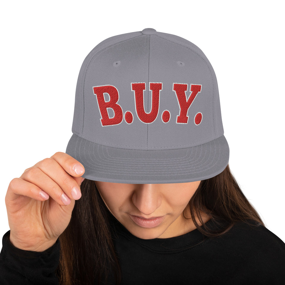 B.U.Y. SNAPBACK CAP