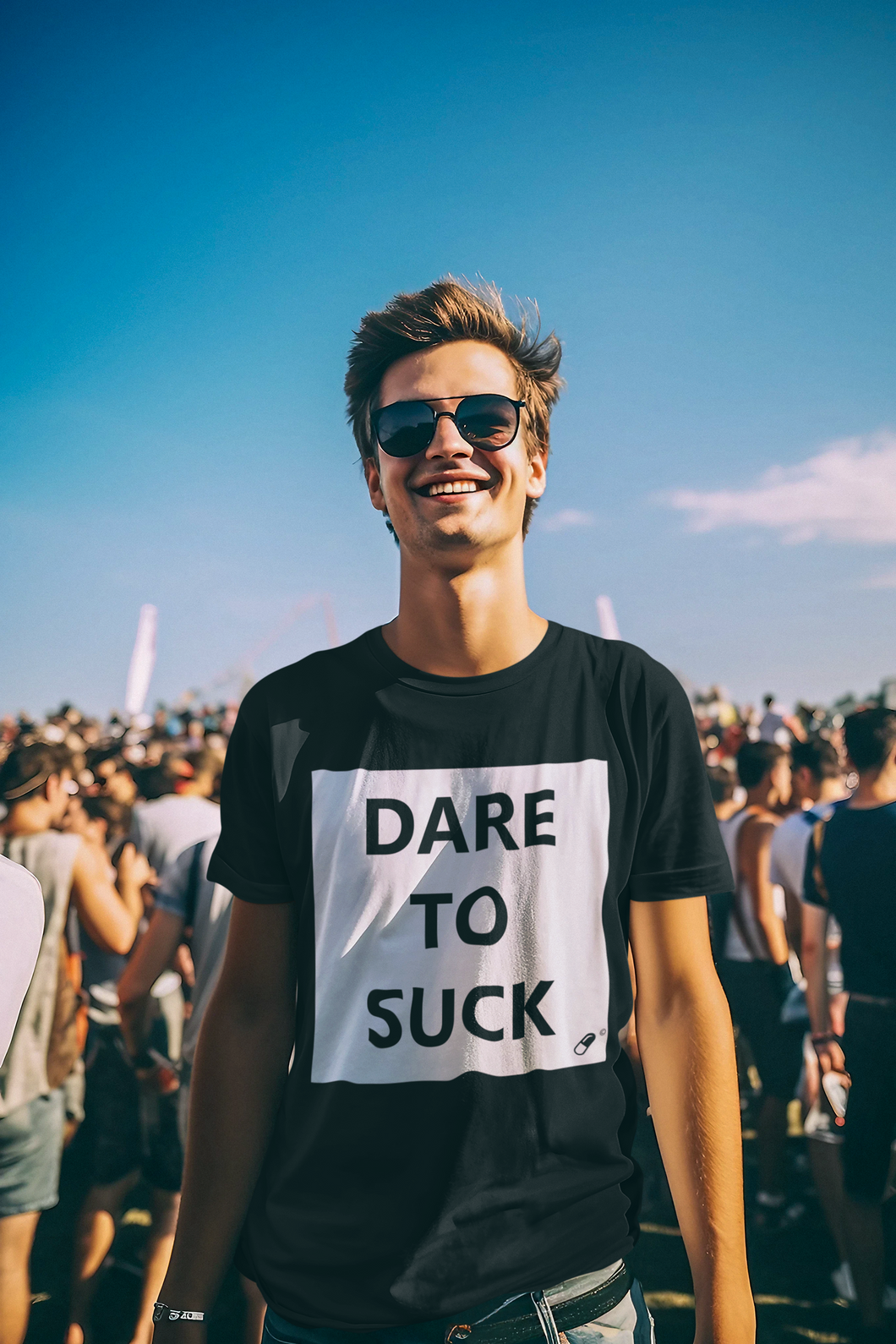 DARE TO SUCK T-SHIRT