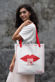 SUPER TONGUE TOTE BAG